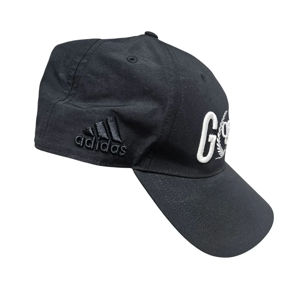 Adidas Black Golf Cap One Size Fits Most Adjustable Sports Hat‎ Polyester
